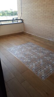 Dibujo en reforma de terraza